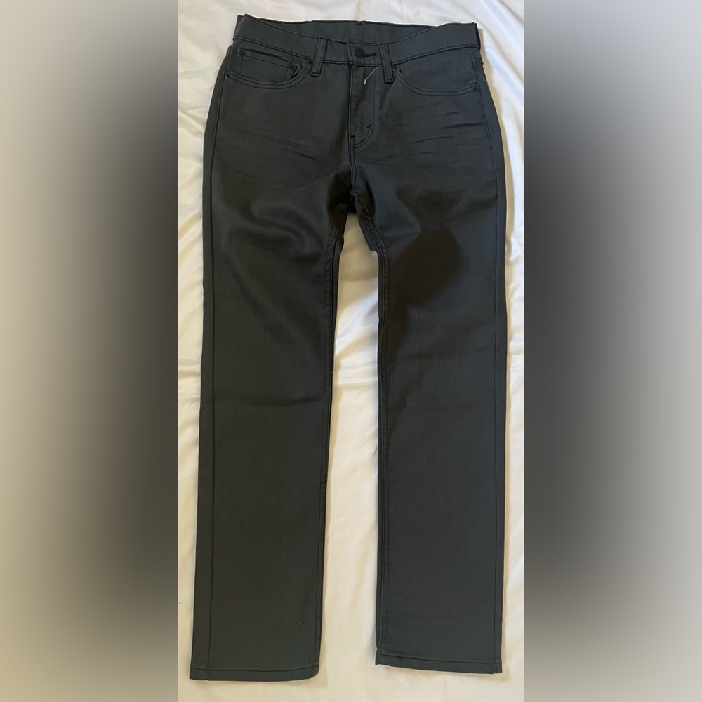 Levi's Men's Dark Gray Straight Jeans